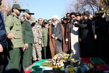 تشییع شهید گمنام